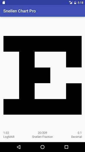 Snellen Chart screenshot 1
