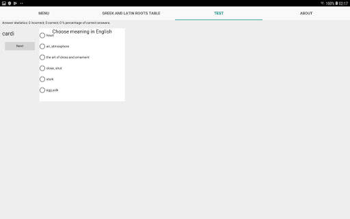 Greek and Latin roots finder screenshot 14