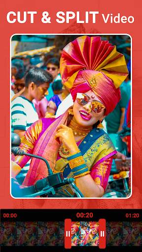 Marathi video maker with song-Marathi video status screenshot 7