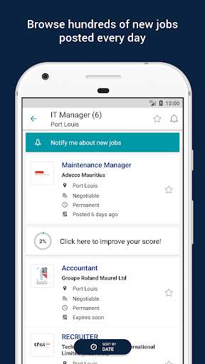 MyJob.mu Job Search App screenshot 2