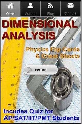 Dimensional Analysis скриншот 1