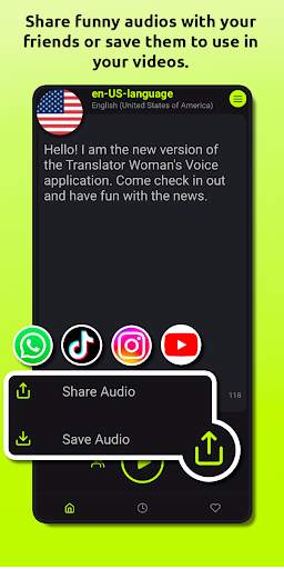 Translator Woman's Voice - TTS screenshot 3