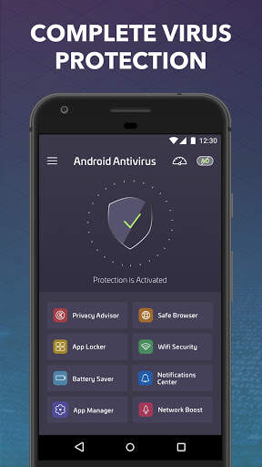 Android Antivirus: Protection & Mobile Security screenshot 1