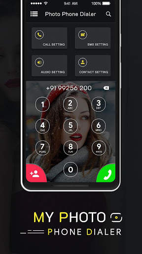 My Photo Phone Dialer : Photo Caller Screen Dialer screenshot 1