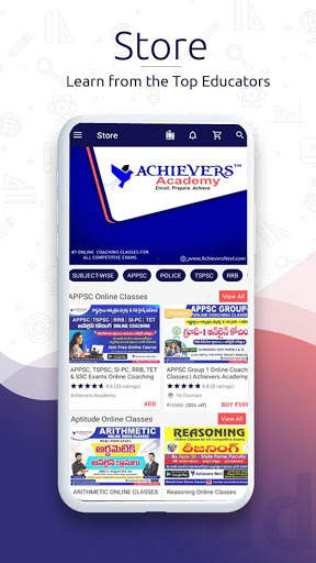 AchieversNext: APPSC, TSPSC, SI PC, DSC Online App screenshot 3