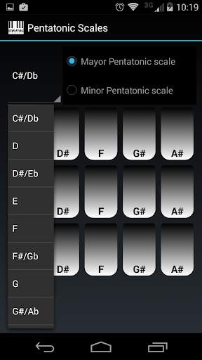Pentatonic Scales screenshot 4