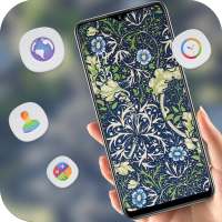 Abstract Tiled pattern flower theme on 9Apps