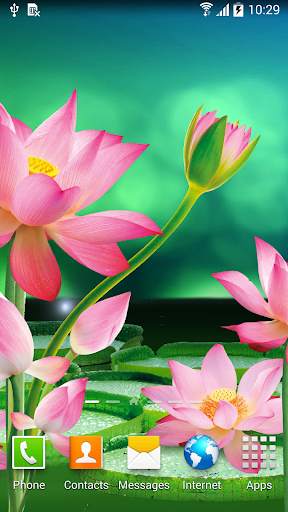 Lotus Live Wallpaper screenshot 3