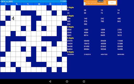 Number Fill in puzzles Numerix screenshot 12