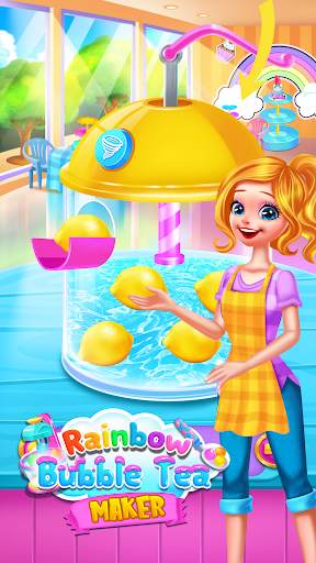 Rainbow Bubble Milk Tea Maker screenshot 2