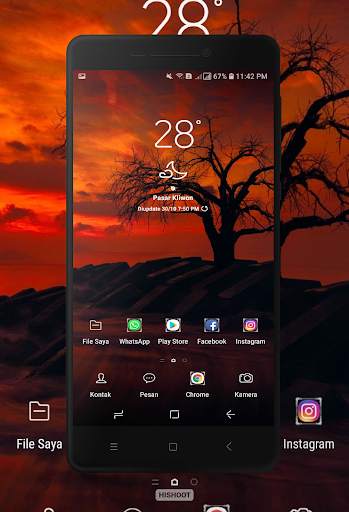 Orange Wallpaper screenshot 1