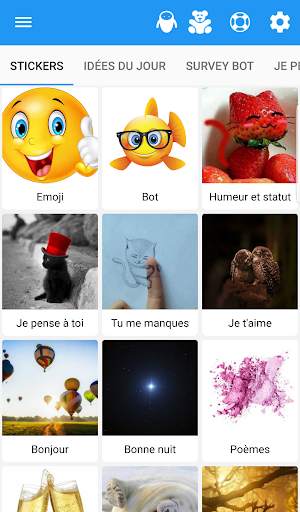 Sticker Bliss pour Messenger screenshot 1