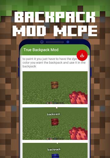 True Backpack Mod screenshot 2