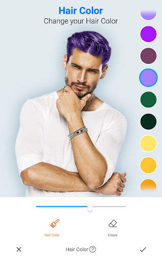 Handsome - A.I Photo editor for men body face hair screenshot 4