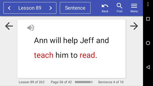 Ultimate Phonics Reading App скриншот 2