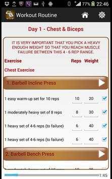 Dream Body Workout Plan screenshot 3