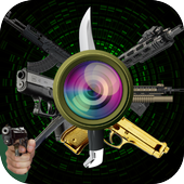 Juego de cámara de arma icon