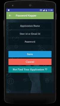 Password Keeper screenshot 1