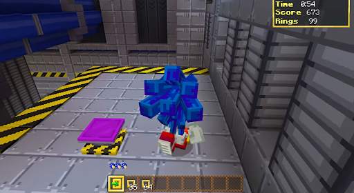 mod sonic for Minecraft PE screenshot 2