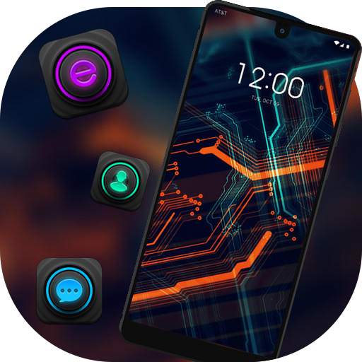 Tech theme Technology chip Jio phone 3 2.0.1
