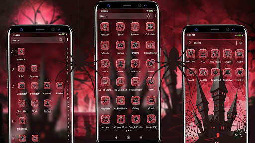 Horror Castle Launcher Theme screenshot 2