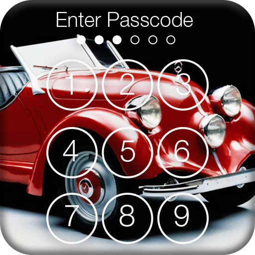 Car Retro Lock icon