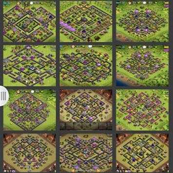 Base Map War COC Th.8,9,10 screenshot 3