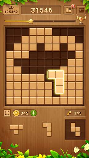 Wood Block Puzzle - Block Game screenshot 1