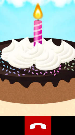 happy birthday fake call game screenshot 2