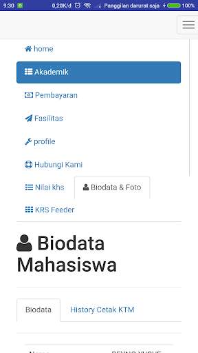 SIAKAD UNP KEDIRI screenshot 3