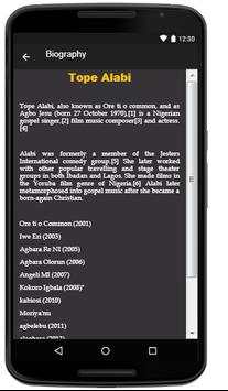 Tope Alabi Lyrics Music screenshot 3