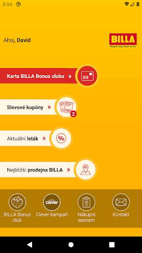 BILLA Czech screenshot 1