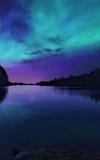 Northern Lights Live Wallpaper screenshot 4
