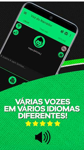 Voz do Narrador screenshot 2