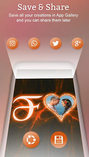 Lighting Text Photo Frames screenshot 7