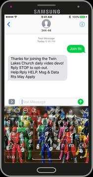 Keyboard for Rangers Emoji screenshot 1