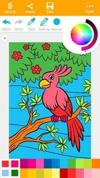 Bird Coloring Book New screenshot 1