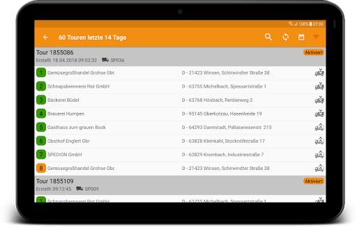 SPEDION Portal App screenshot 16
