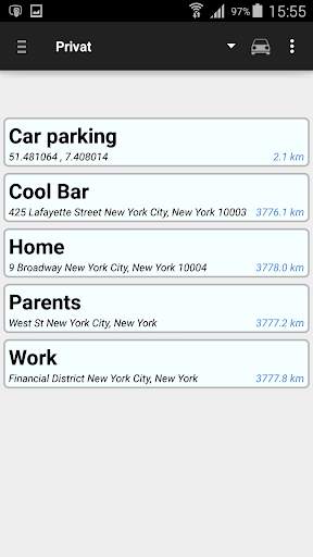 Clicknav - Easy Navigation Launcher screenshot 1