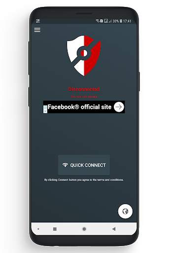 Free VPN Android Client screenshot 1