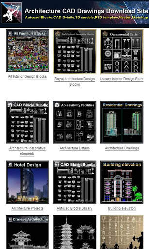 Autocad DWG Drawings Download screenshot 1