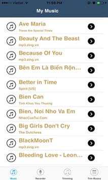 Mp3 Cutter & Merger screenshot 2