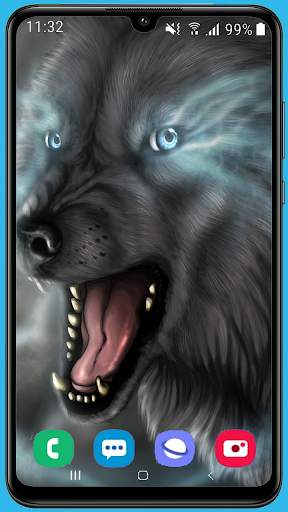 Wolf Wallpaper HD screenshot 1
