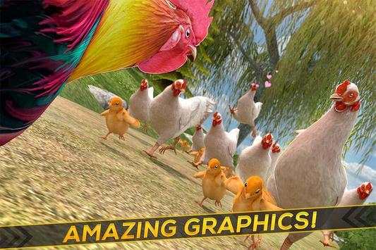 Rooster Chicks - Chicken Farm screenshot 2