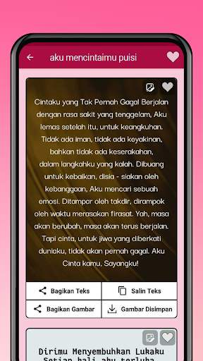 Puisi cinta untuk dia & dia screenshot 1
