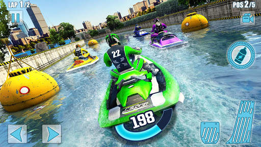 Water Jet Ski Boat Racing 3D screenshot 12
