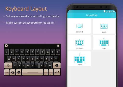 Russian Keyboard 2020 - Russian language keyboard स्क्रीनशॉट 2