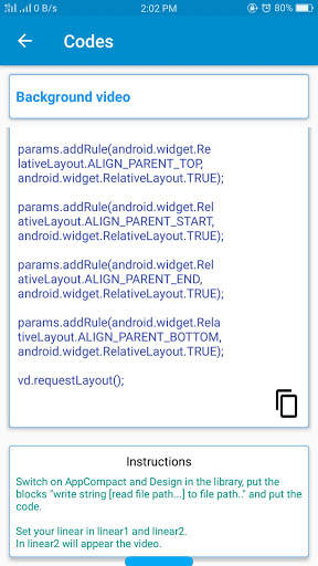 Codes 4 Android | Android | Sketchware | Aide screenshot 4
