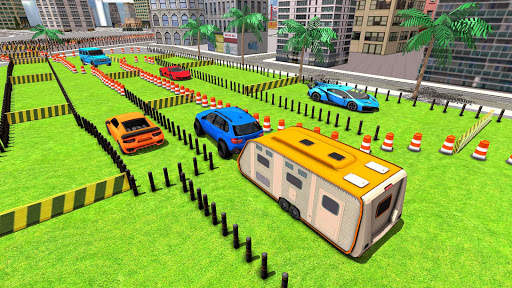 Camper Van Parking Trailer Cruiser Car Driving screenshot 8