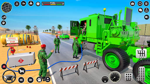 US Army Truck Transport Games screenshot 3